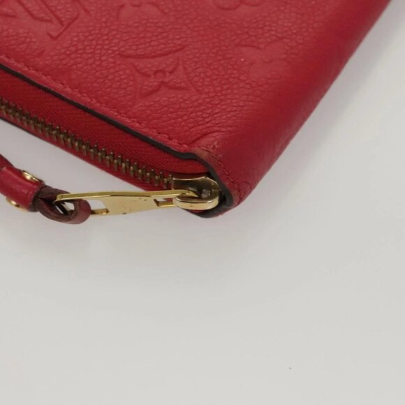 LOUIS VUITTON Monogram Empreinte Zippy Wallet Glenard M83639 LV Auth 121941 - Picture 5 of 16